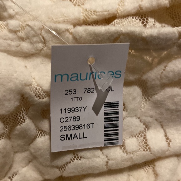 Sz S & L Lace Balloon Sleeve - Picture 14 of 15